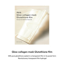 Load image into Gallery viewer, Glow Collagen Mask - Glutathione film
