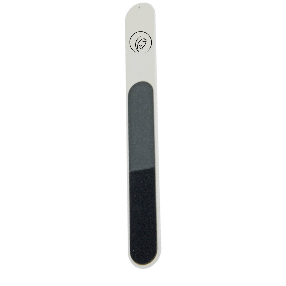 White Single Nail File