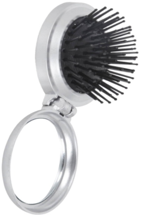 Beauty Brush Mirror Compact